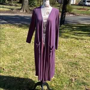 SALE 🎉 LULAROE LONG OPEN SWEATER CARDIGAN DUSTER—MEDIUM
